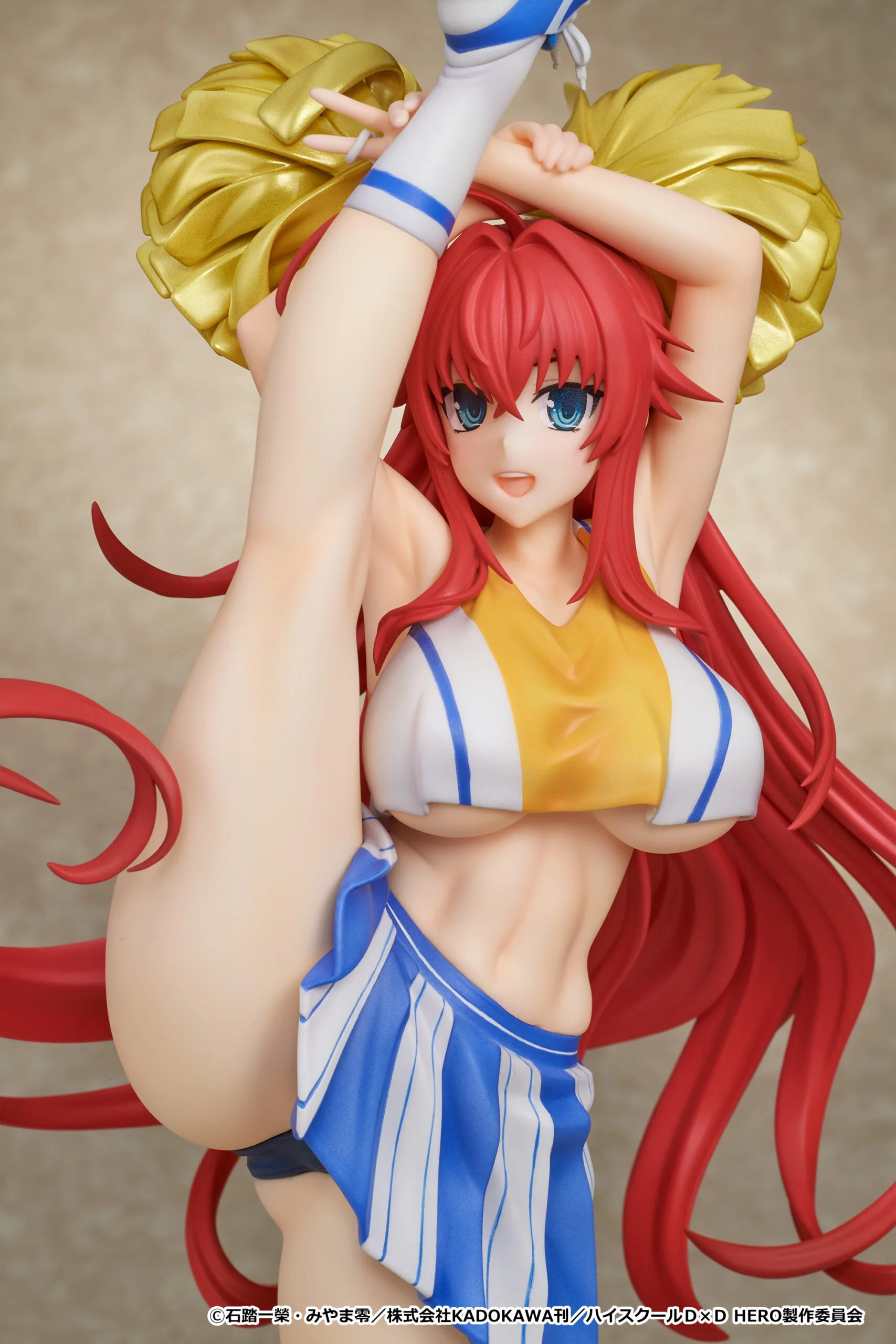 Figurine Rias Gremory Ver. Cheerleader de High School DxD HERO par MuseMolds